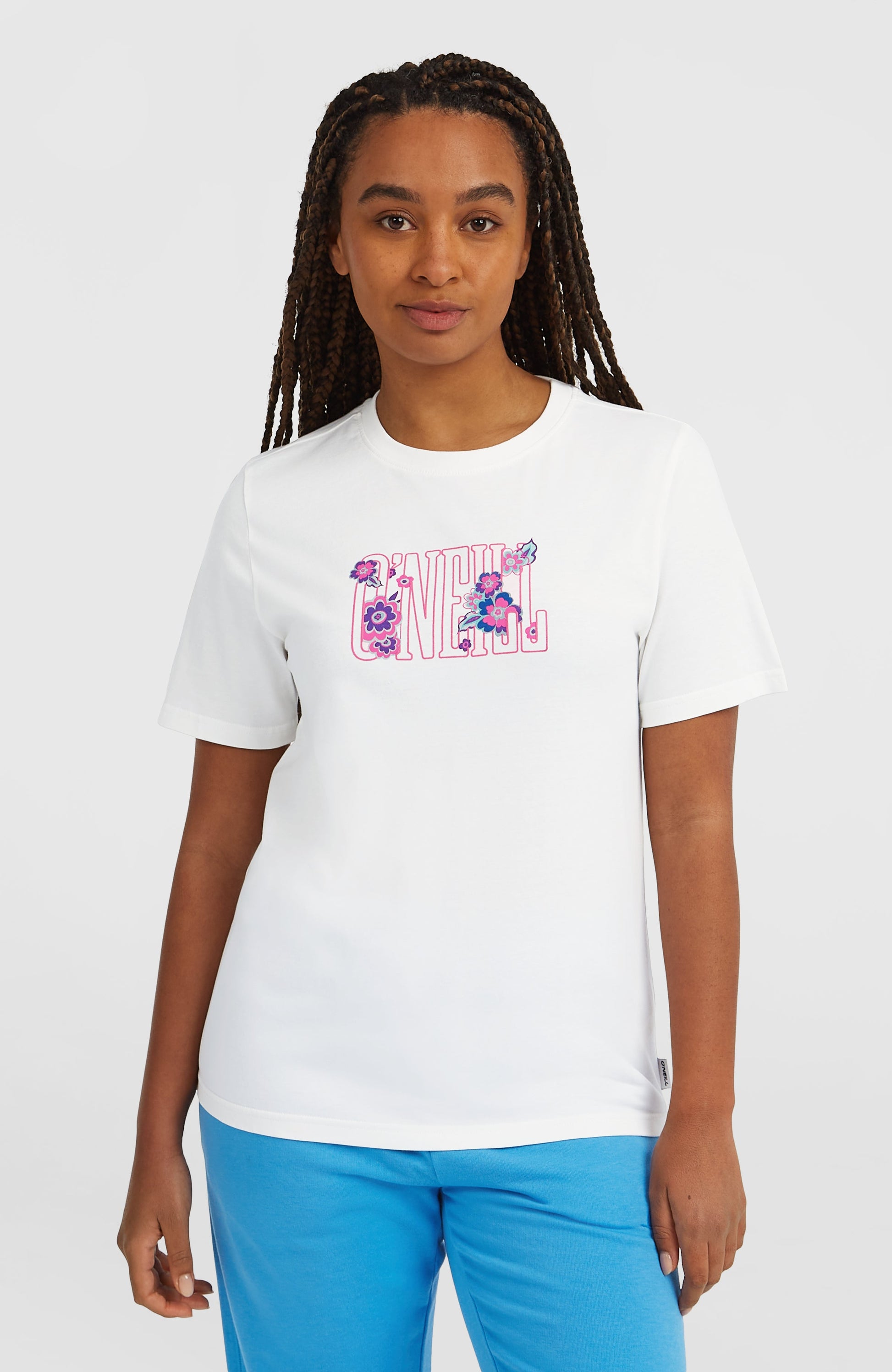 O'Neill Graphic T-Shirt Women Snow White