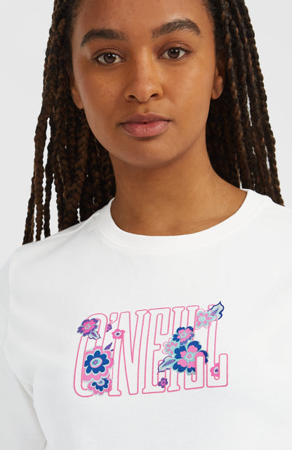 O'Neill Graphic T-Shirt Women Snow White