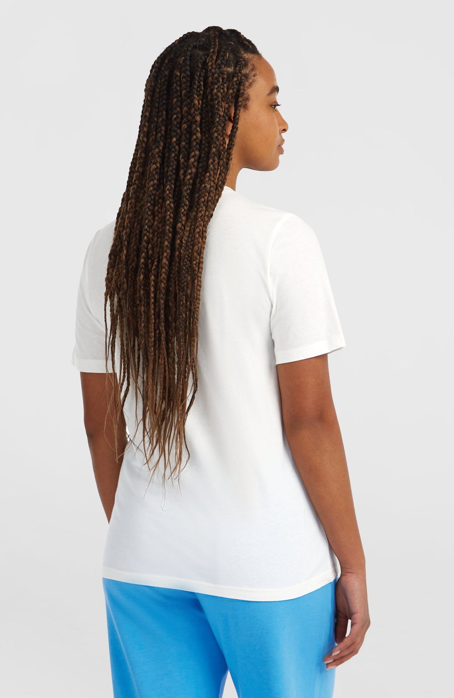 Essentials Script T-Shirt Women Snow White