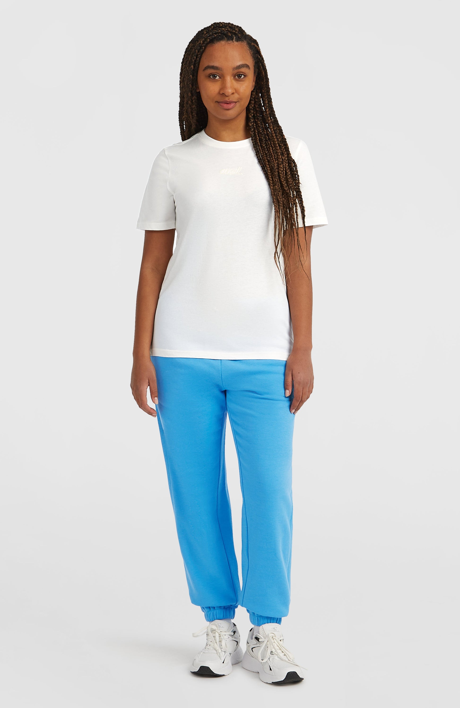 Essentials Script T-Shirt Women Snow White