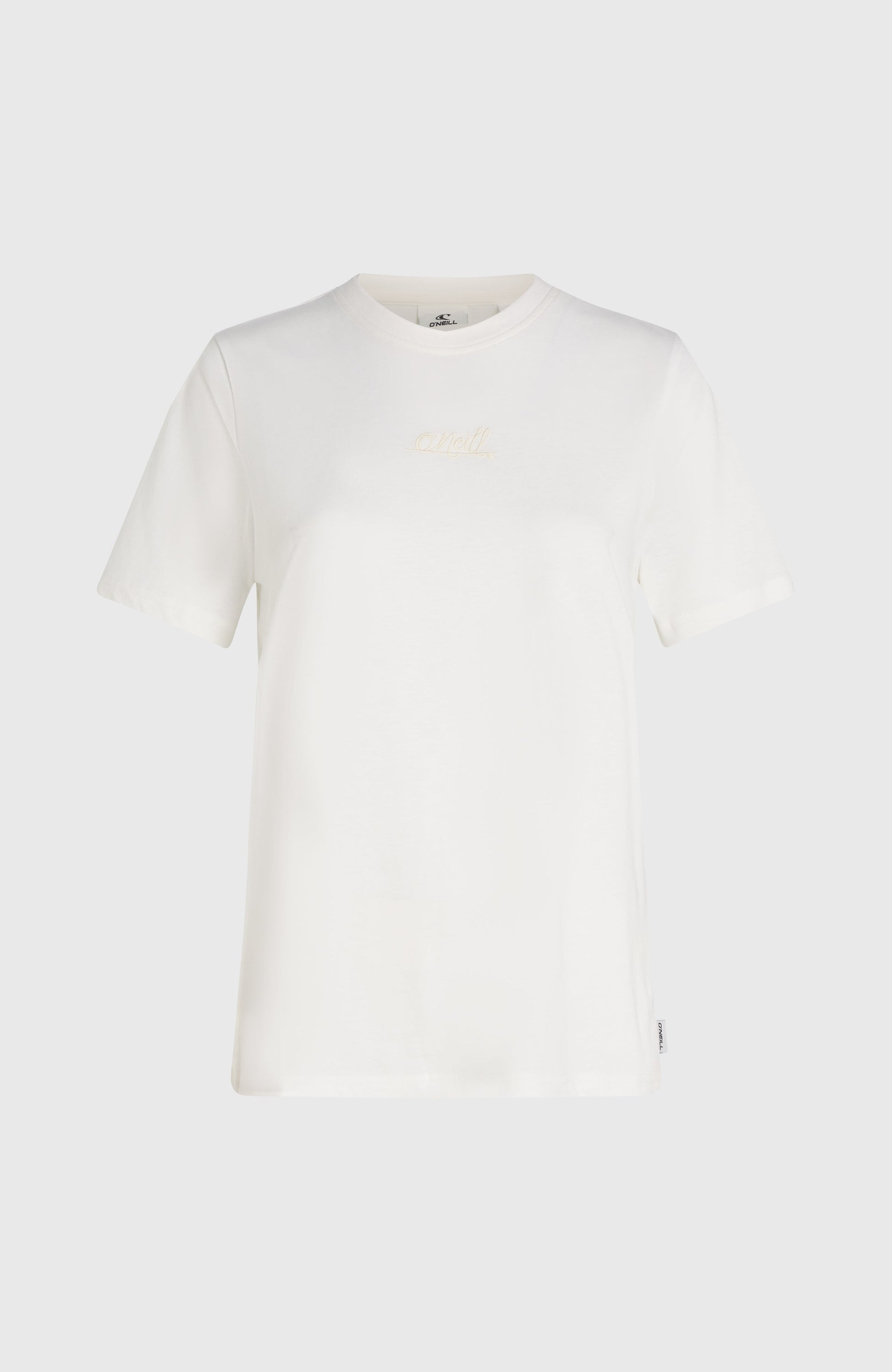Essentials Script T-Shirt Women Snow White