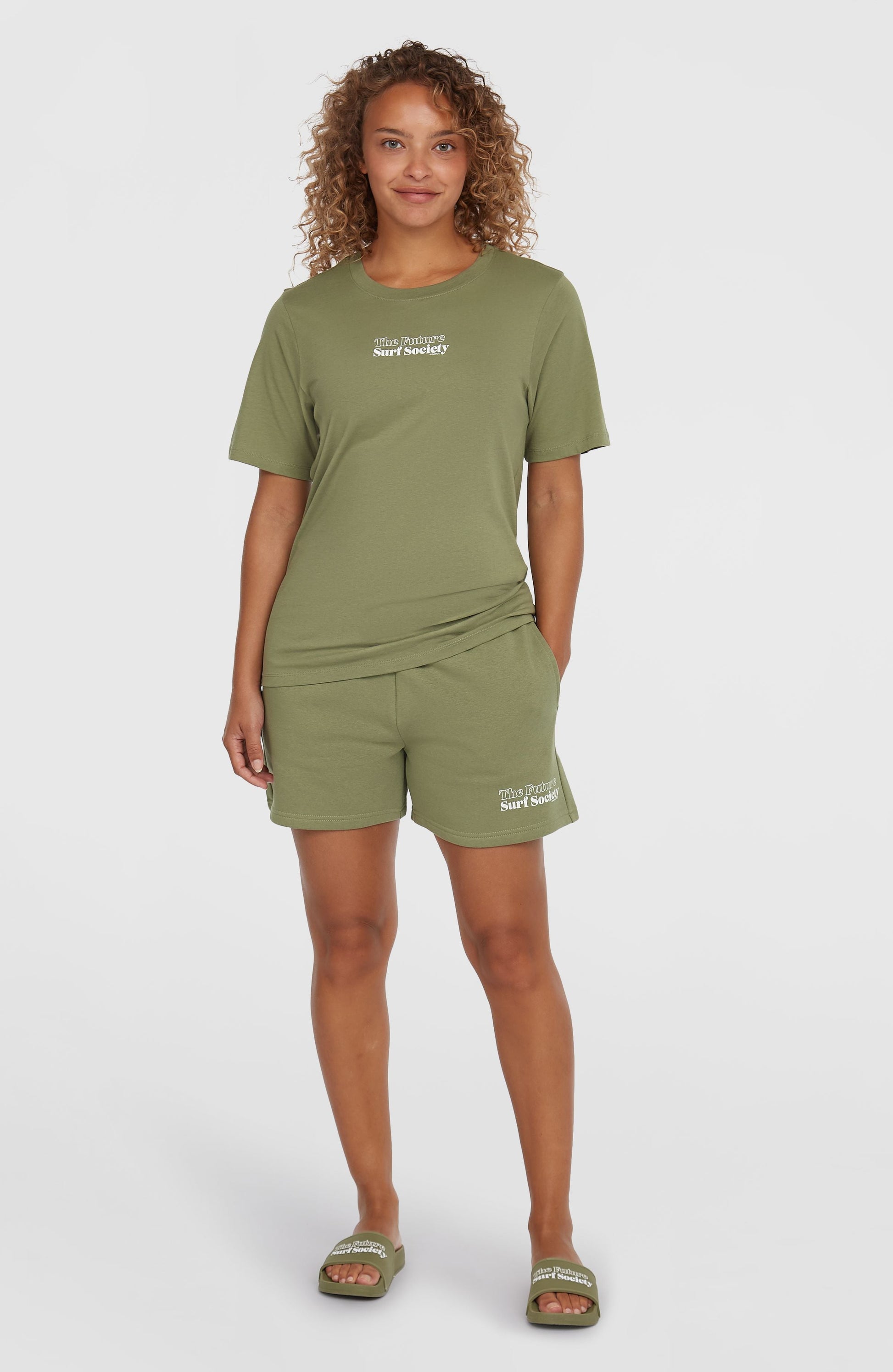Future Surf Society T-Shirt Women Avery Fern