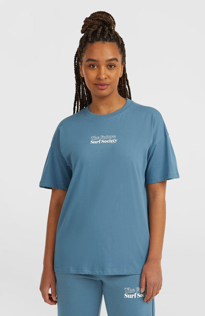 Future Surf Society T-Shirt Women Mozart Blue