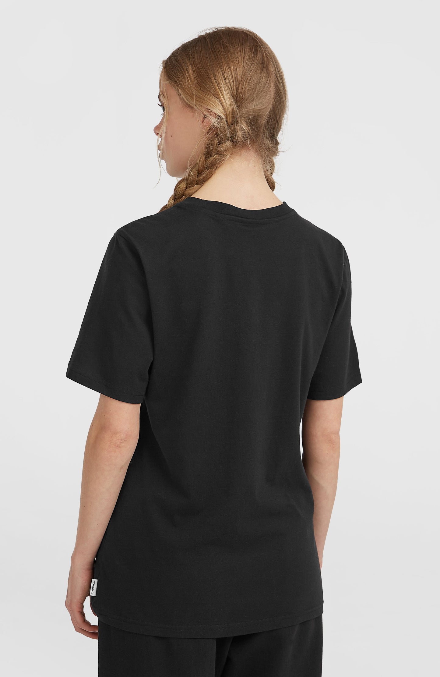 Essentials Script T-Shirt Women Black Out