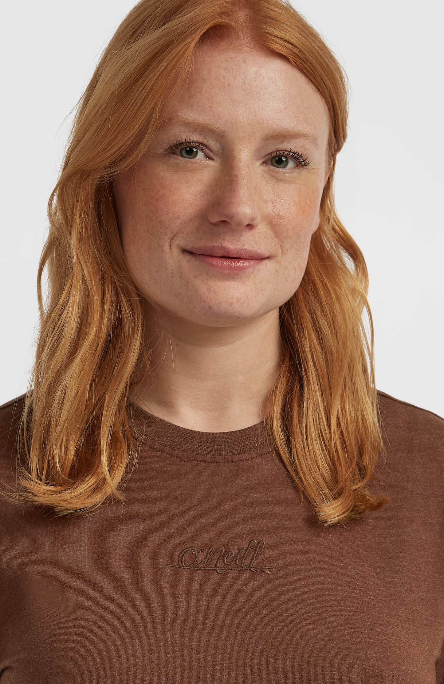 Essentials Script T-Shirt Women Hazel Spice