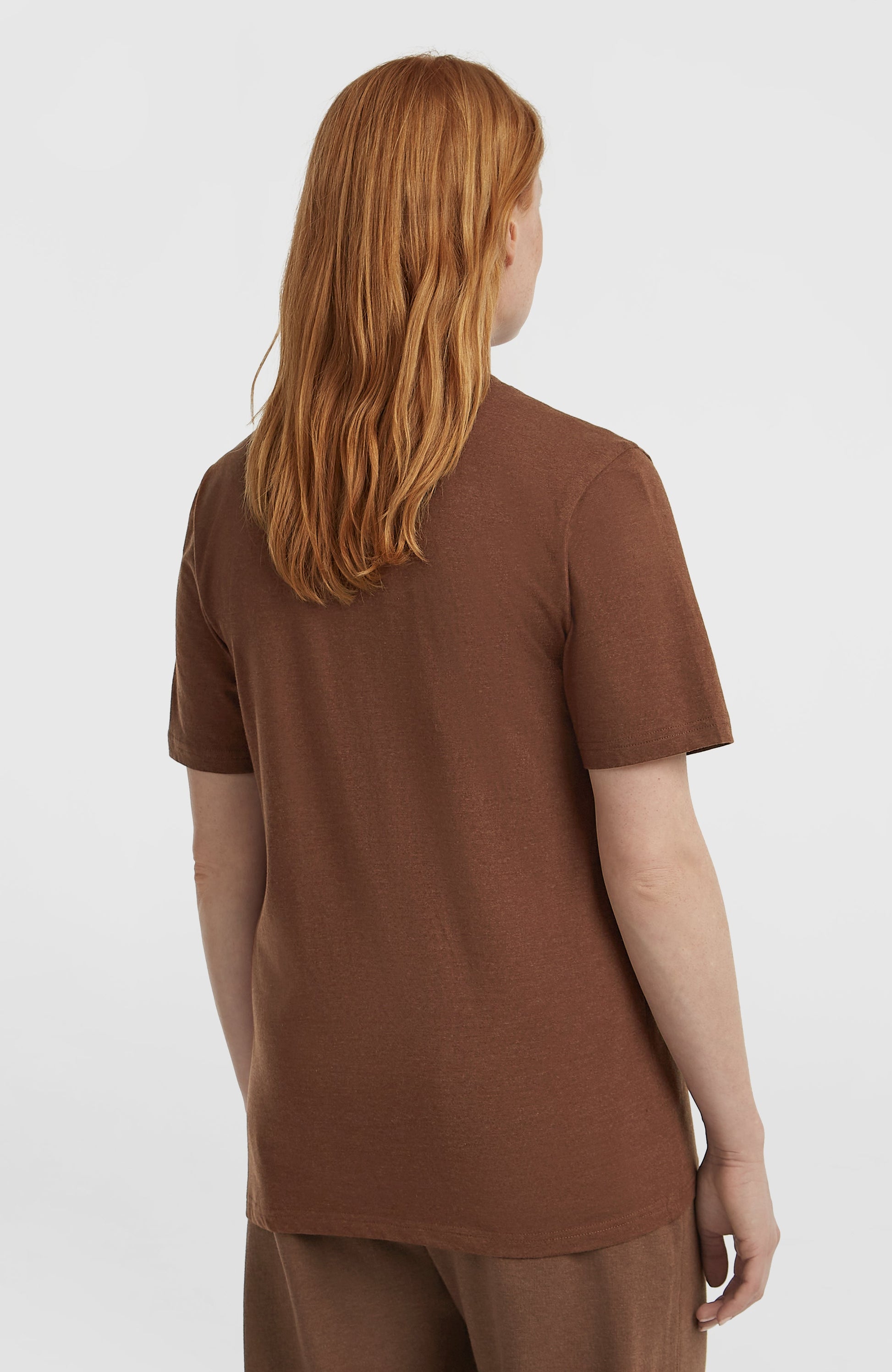 Essentials Script T-Shirt Women Hazel Spice