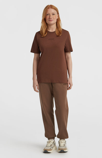Essentials Script T-Shirt Women Hazel Spice