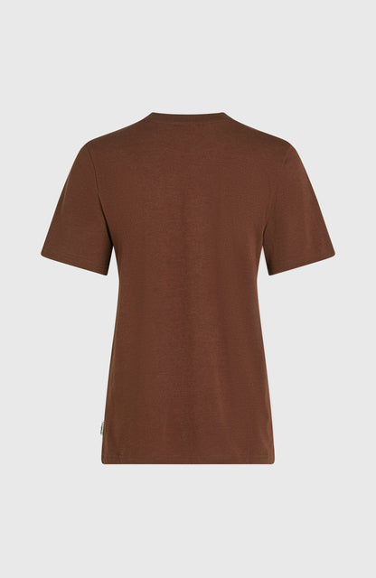 Essentials Script T-Shirt Women Hazel Spice