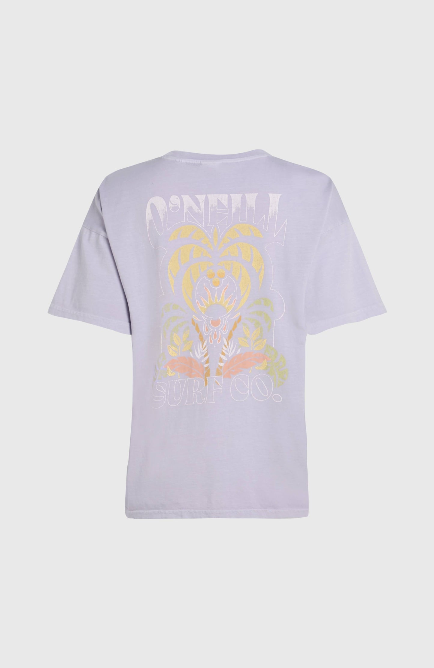 Beach Vintage T-Shirt Women Purple Gleam