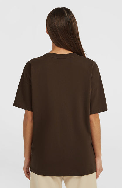Future Surf Society T-Shirt Women Coffee Bean