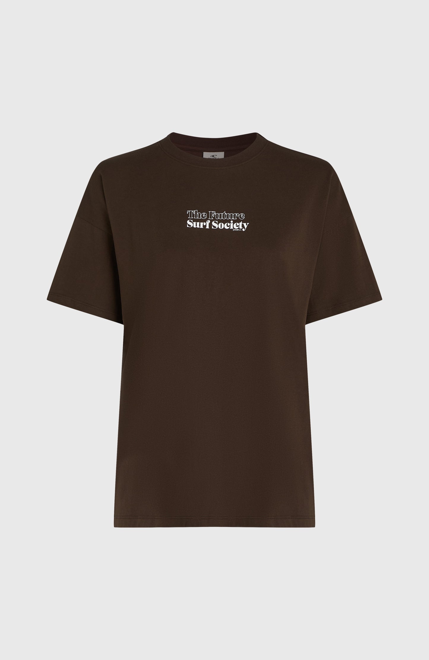 Future Surf Society T-Shirt Women Coffee Bean
