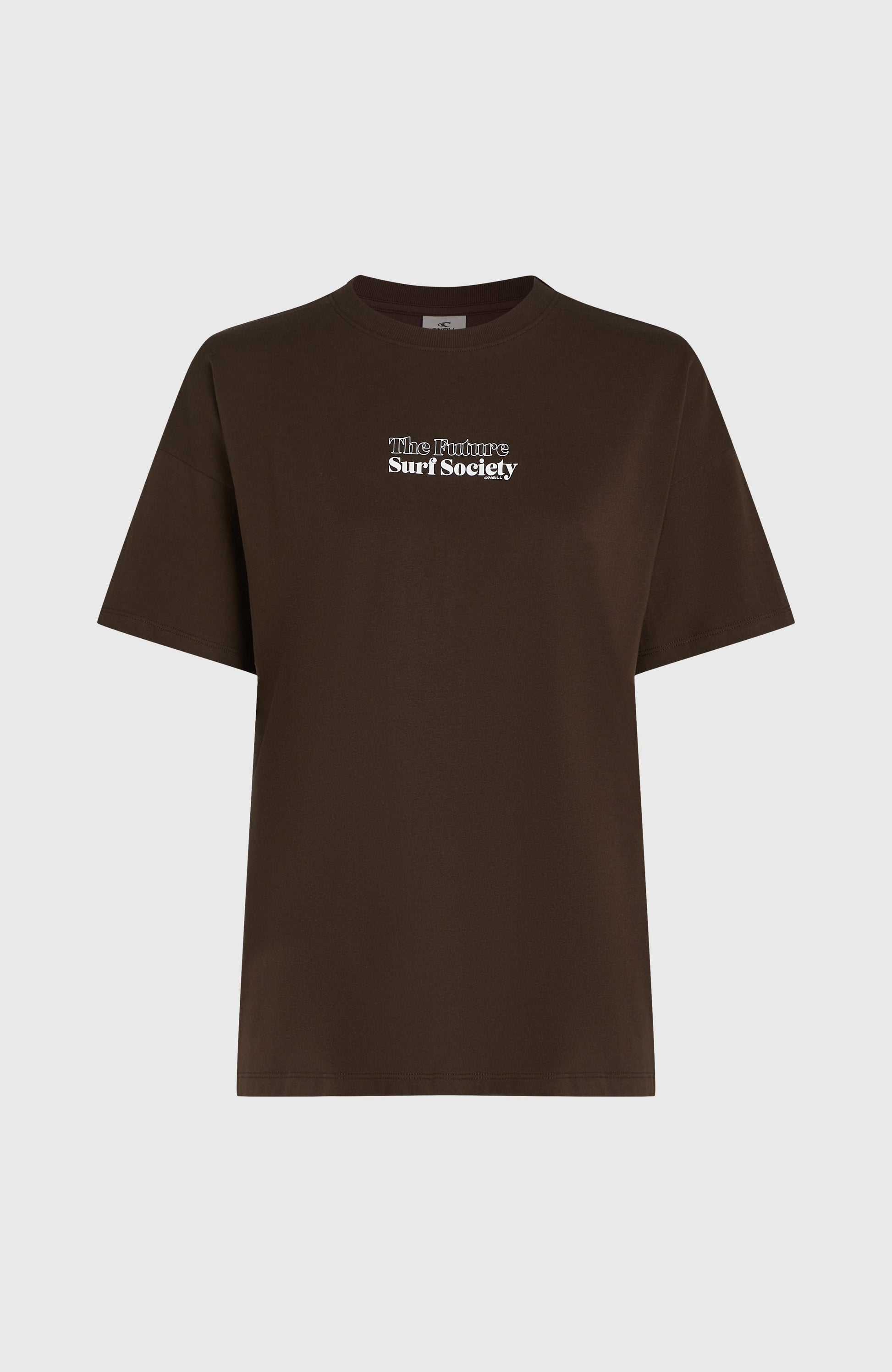Future Surf Society T-Shirt Women Coffee Bean