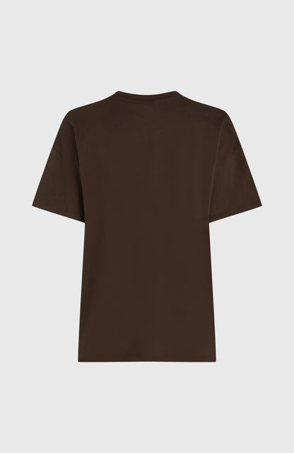 Future Surf Society T-Shirt Women Coffee Bean