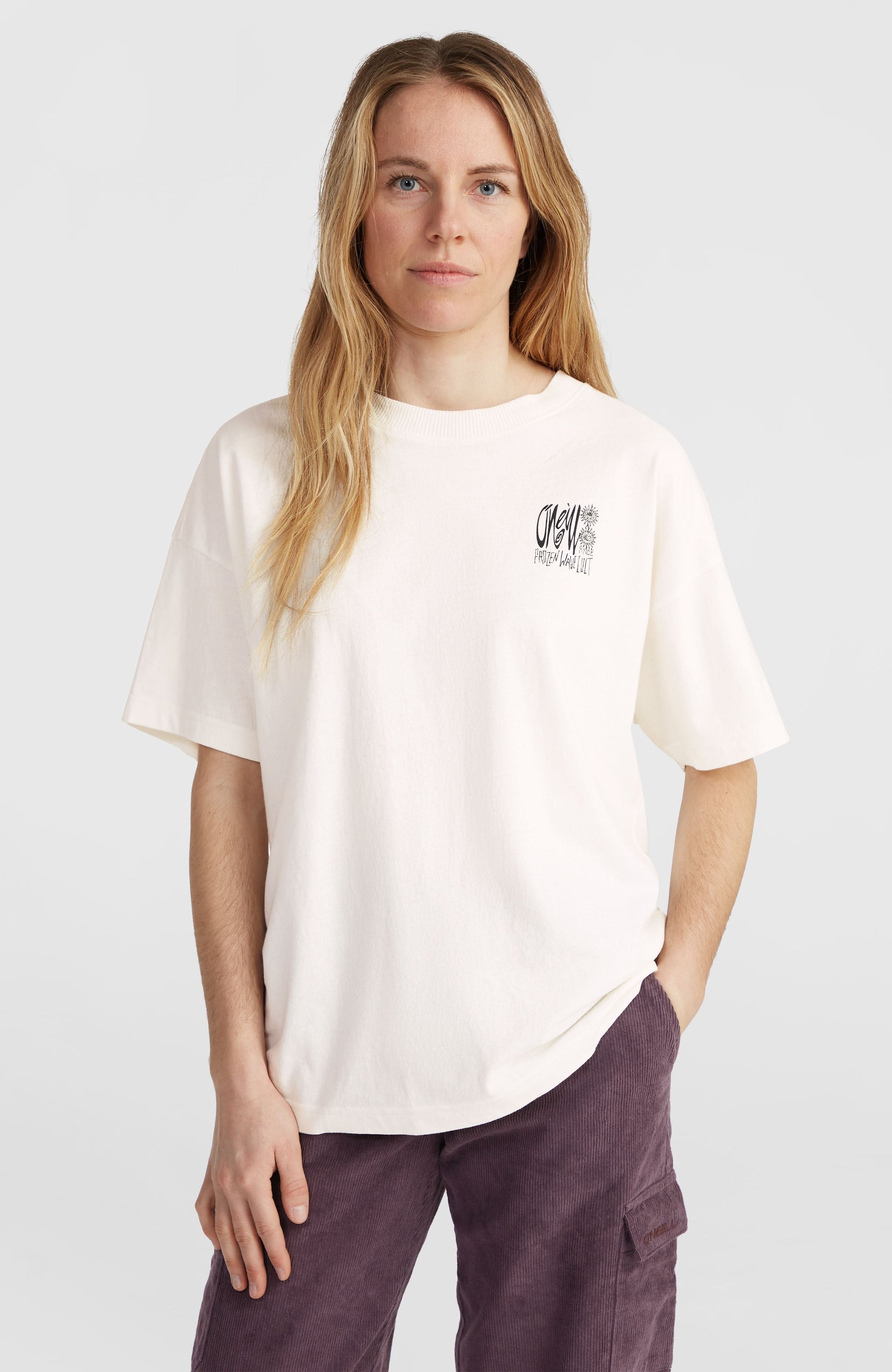 Surf Heroes Loose T-Shirt Women Snow White