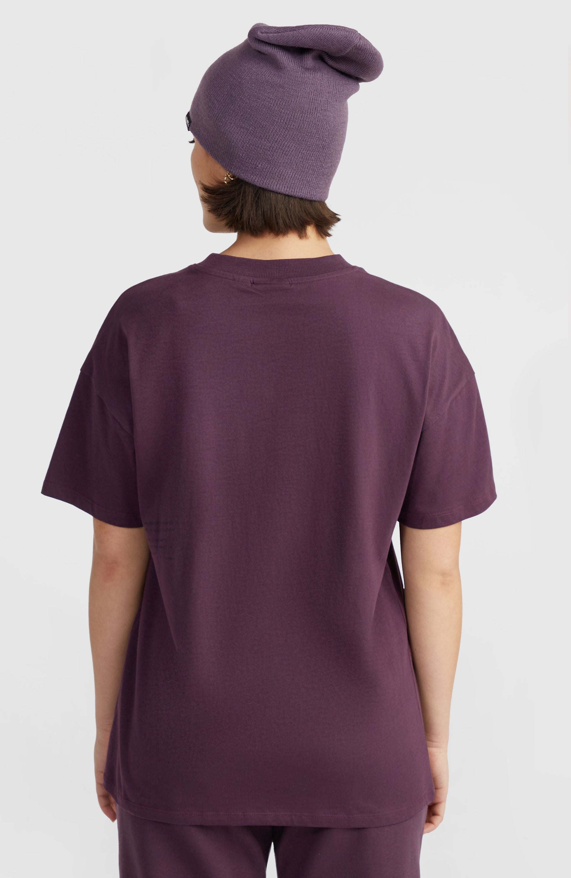 Future Surf Society T-Shirt Women Aubergine