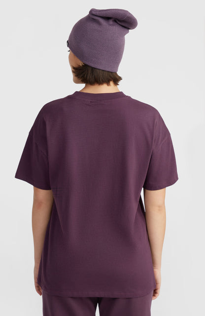 Future Surf Society T-Shirt Women Aubergine