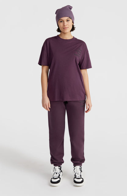 Future Surf Society T-Shirt Women Aubergine