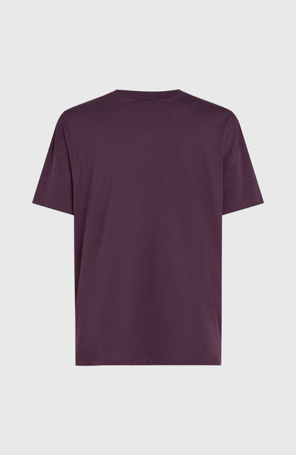 Future Surf Society T-Shirt Women Aubergine