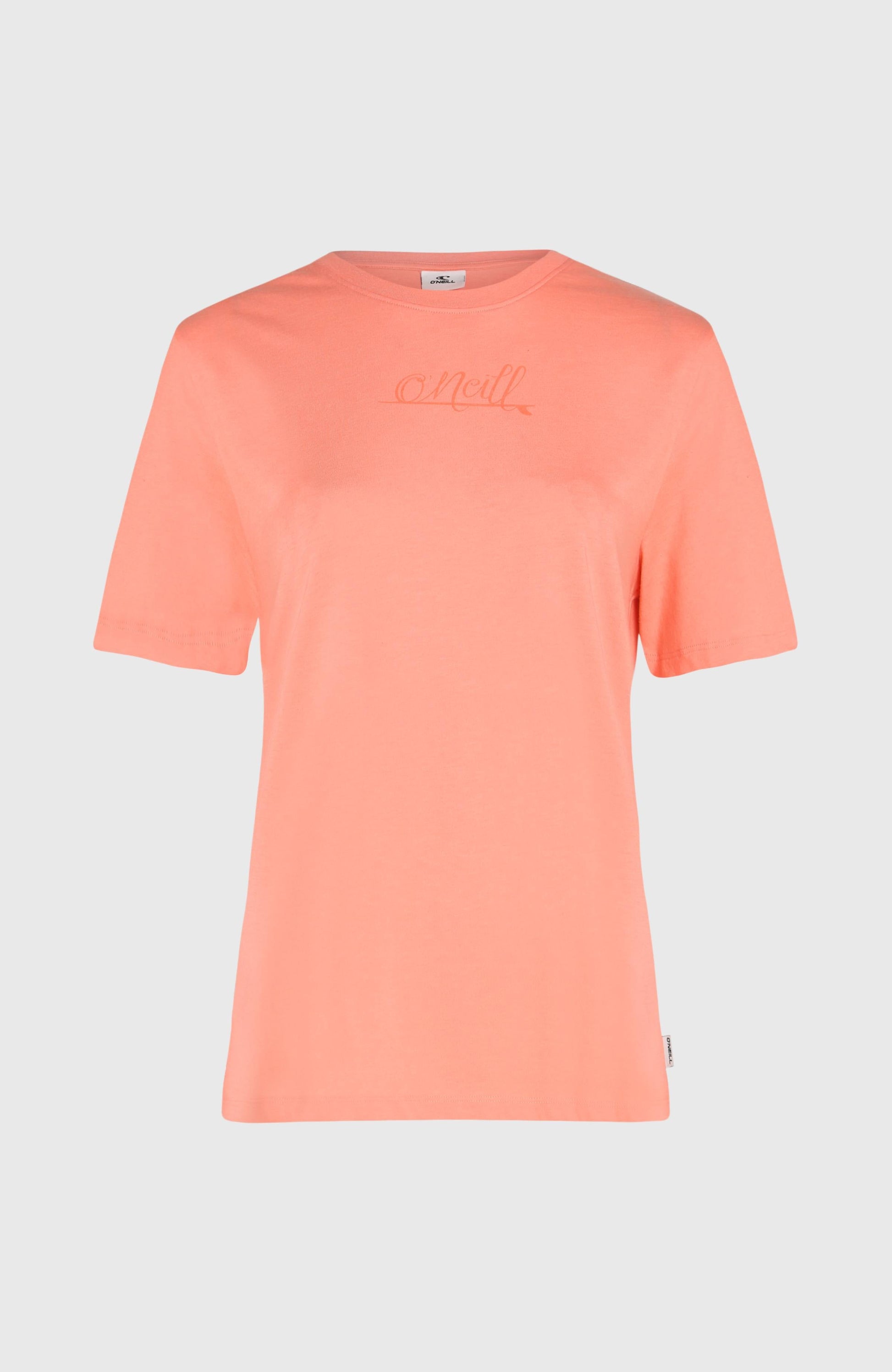 Essentials Script T-Shirt Women Coral Pink