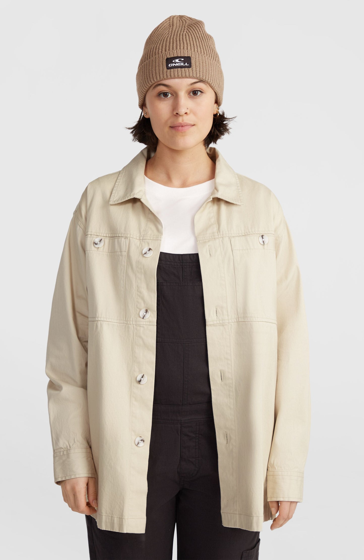 Twill Overshirt Women Atmosphere