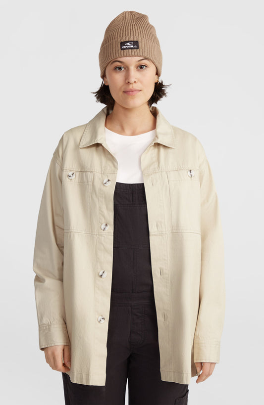 Twill Overshirt Women Atmosphere