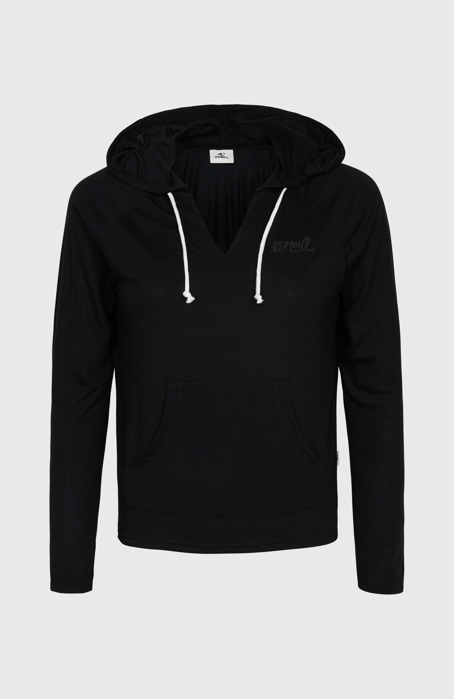 Essentials Long Sleeve Hoodie Women Black Out