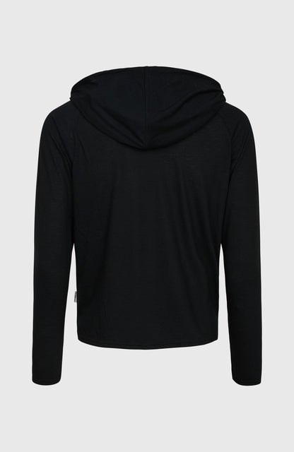 Essentials Long Sleeve Hoodie Women Black Out