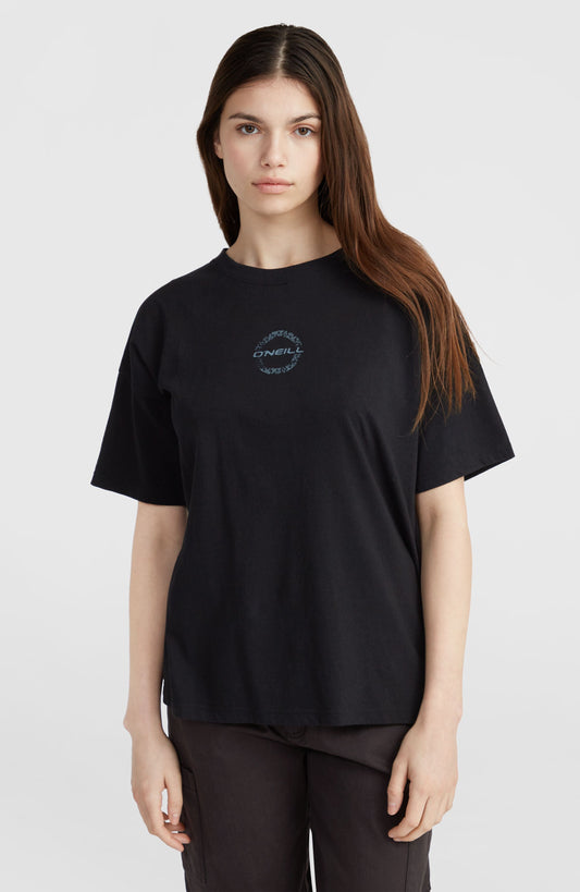 Back Graphic T-Shirt Women Black Out