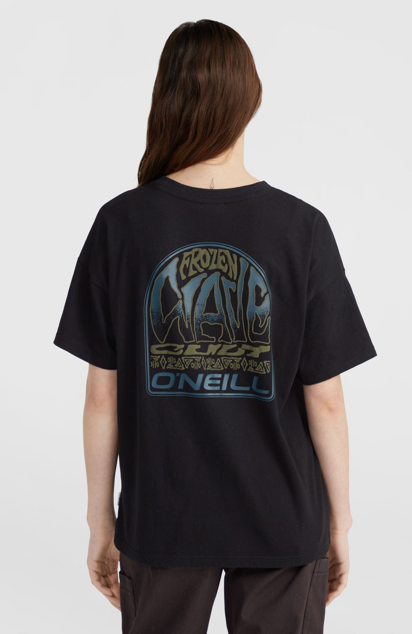Back Graphic T-Shirt Women Black Out