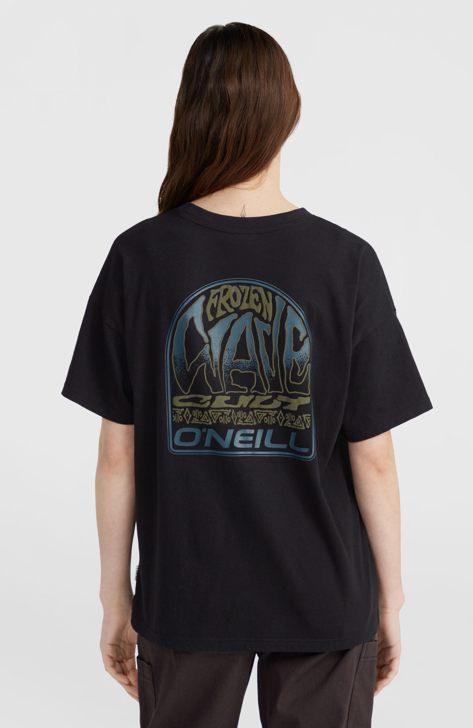 Back Graphic T-Shirt Women Black Out