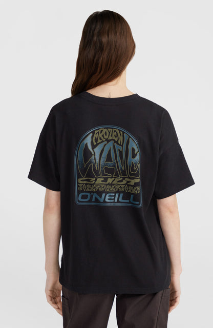 Back Graphic T-Shirt Women Black Out