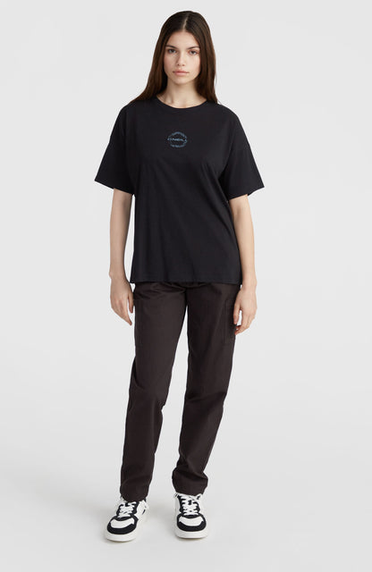 Back Graphic T-Shirt Women Black Out