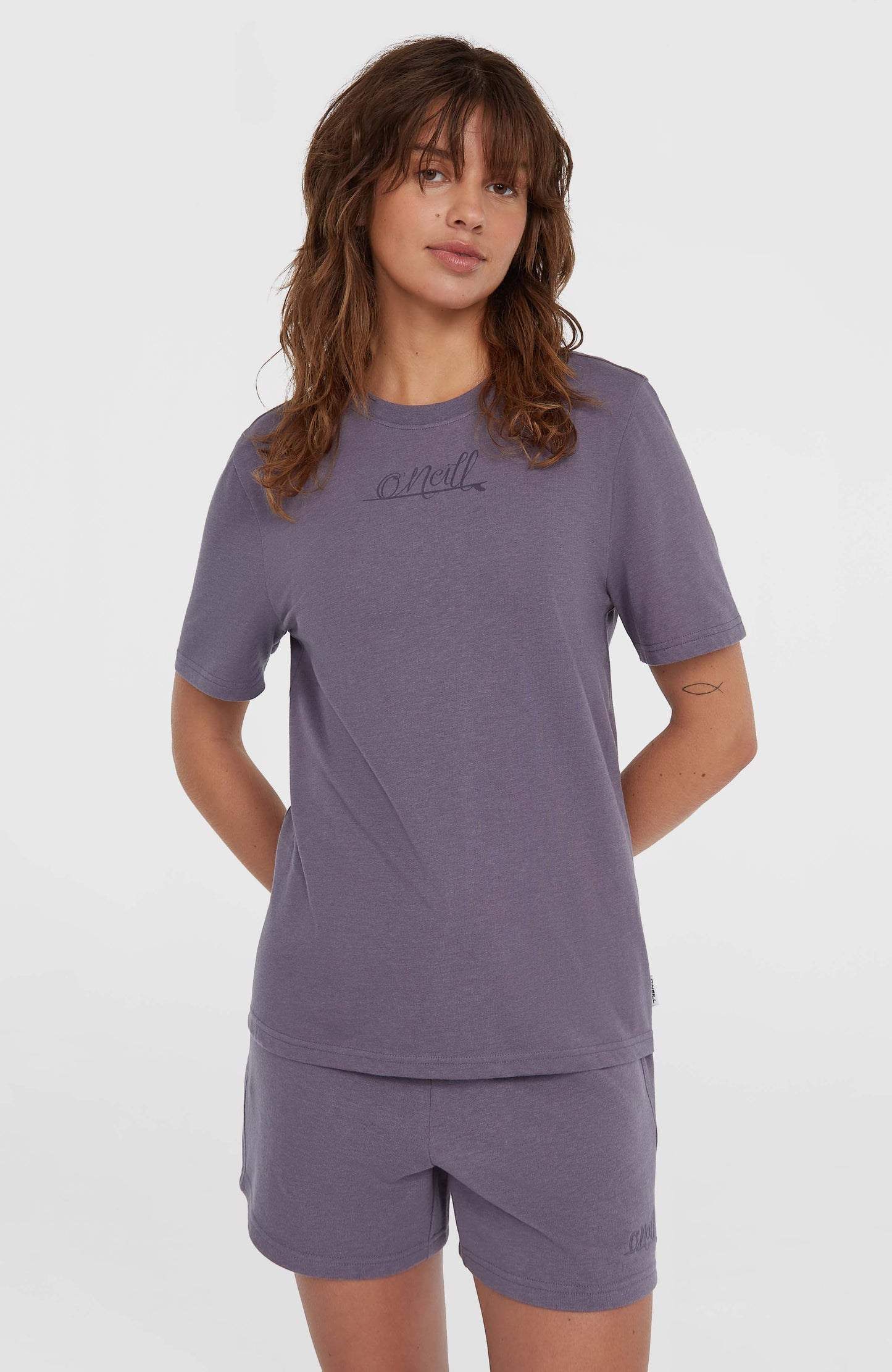Essentials Script T-Shirt Women Storm