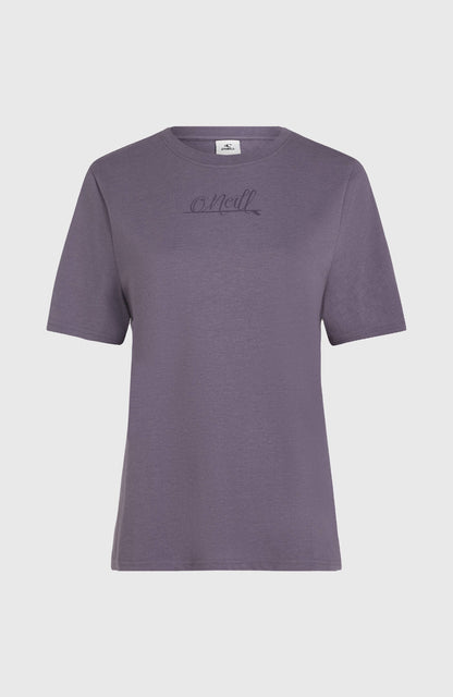 Essentials Script T-Shirt Women Storm