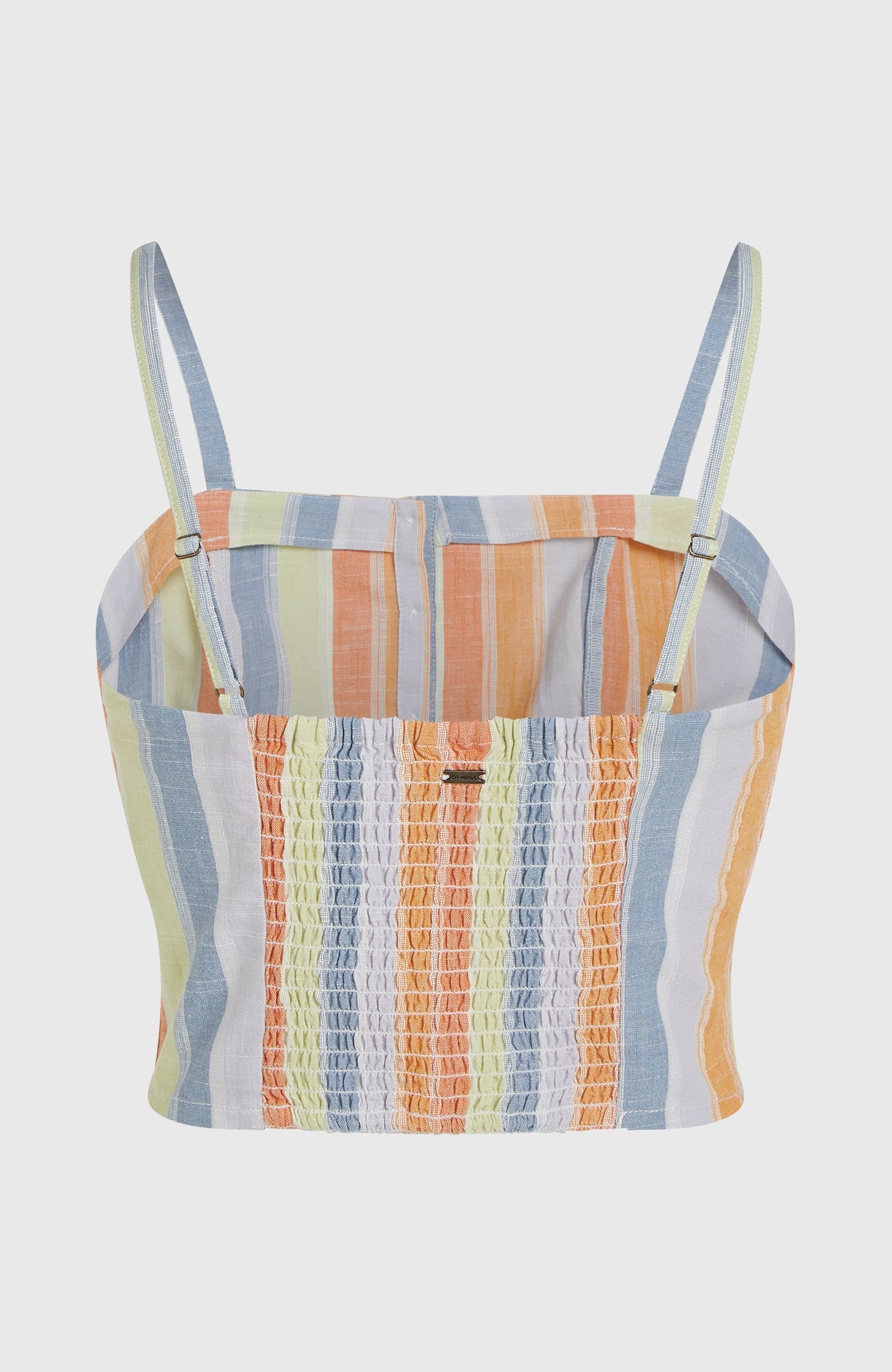 Beach Vintage Cropped Top Women Vintage Stripe