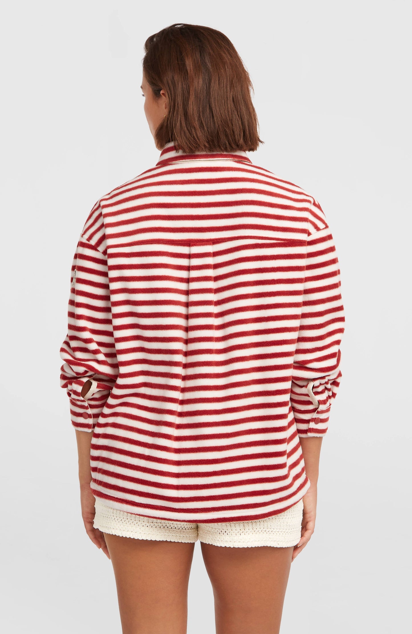 O'Riginals Superfleece Shirt Women White/Red Originals Stripe