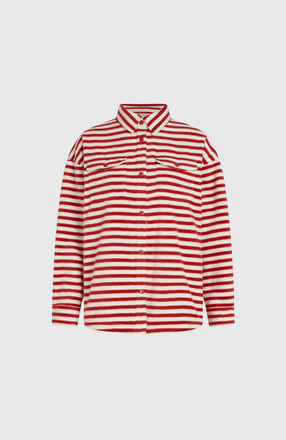 O'Riginals Superfleece Shirt Women White/Red Originals Stripe