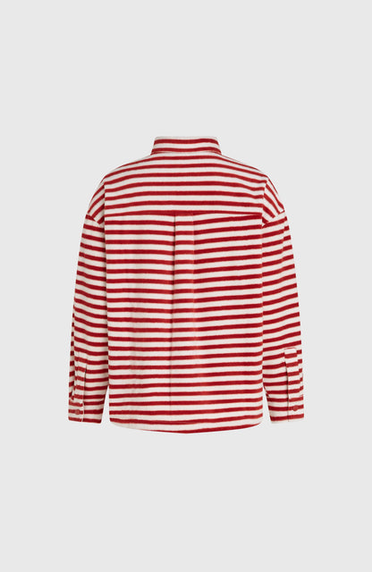 O'Riginals Superfleece Shirt Women White/Red Originals Stripe