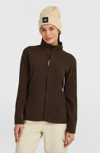 FWC'Cruz Jack's Polartec® Full-Zip Fleece Women Coffee Bean