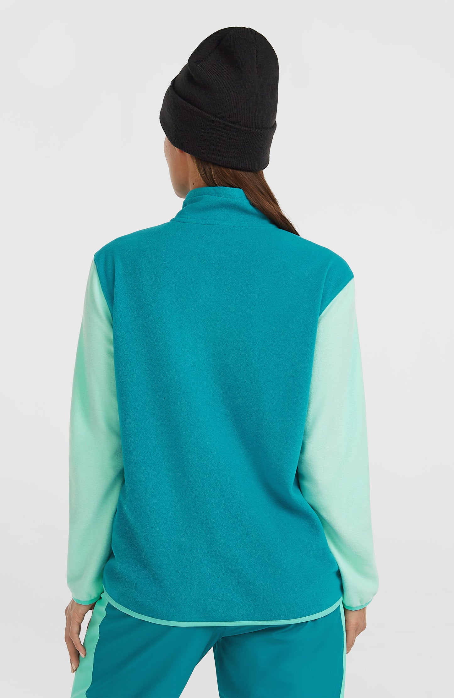 FWC'Cruz Triple Polartec® Half-Zip Fleece Women Retro Mint Colour Block