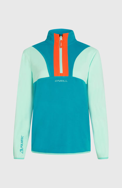 FWC'Cruz Triple Polartec® Half-Zip Fleece Women Retro Mint Colour Block