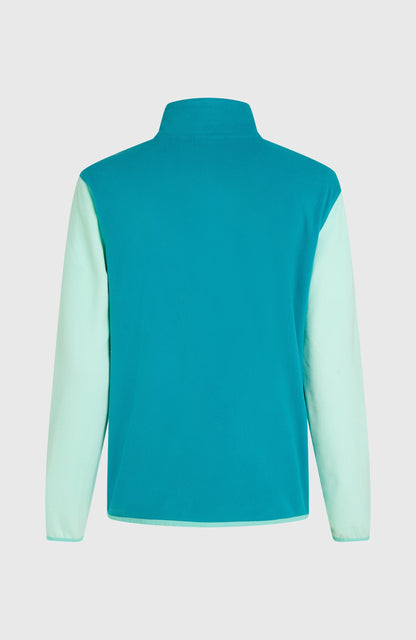 FWC'Cruz Triple Polartec® Half-Zip Fleece Women Retro Mint Colour Block