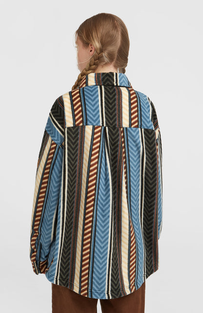 O'Riginals Superfleece Shirt Women Blue Vintage O'Neill Stripe