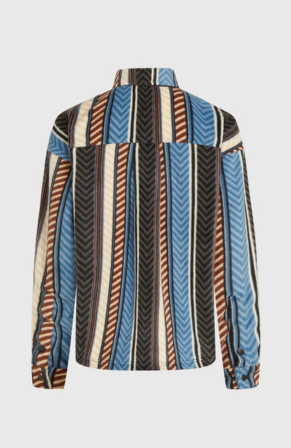 O'Riginals Superfleece Shirt Women Blue Vintage O'Neill Stripe