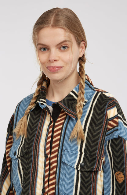 O'Riginals Superfleece Shirt Women Blue Vintage O'Neill Stripe
