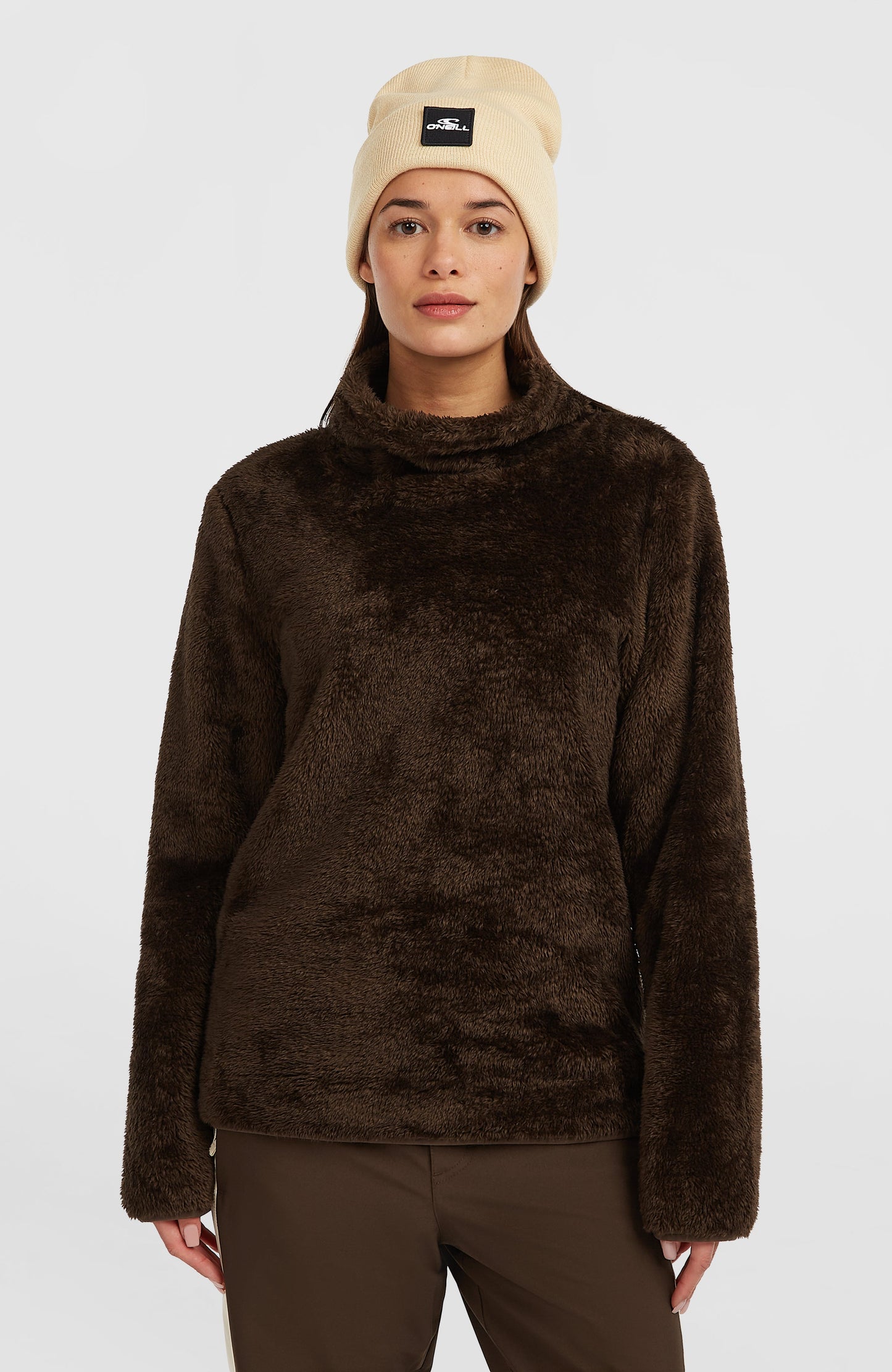 FWC'Cruz Fuzzy Fleece Women Coffee Bean