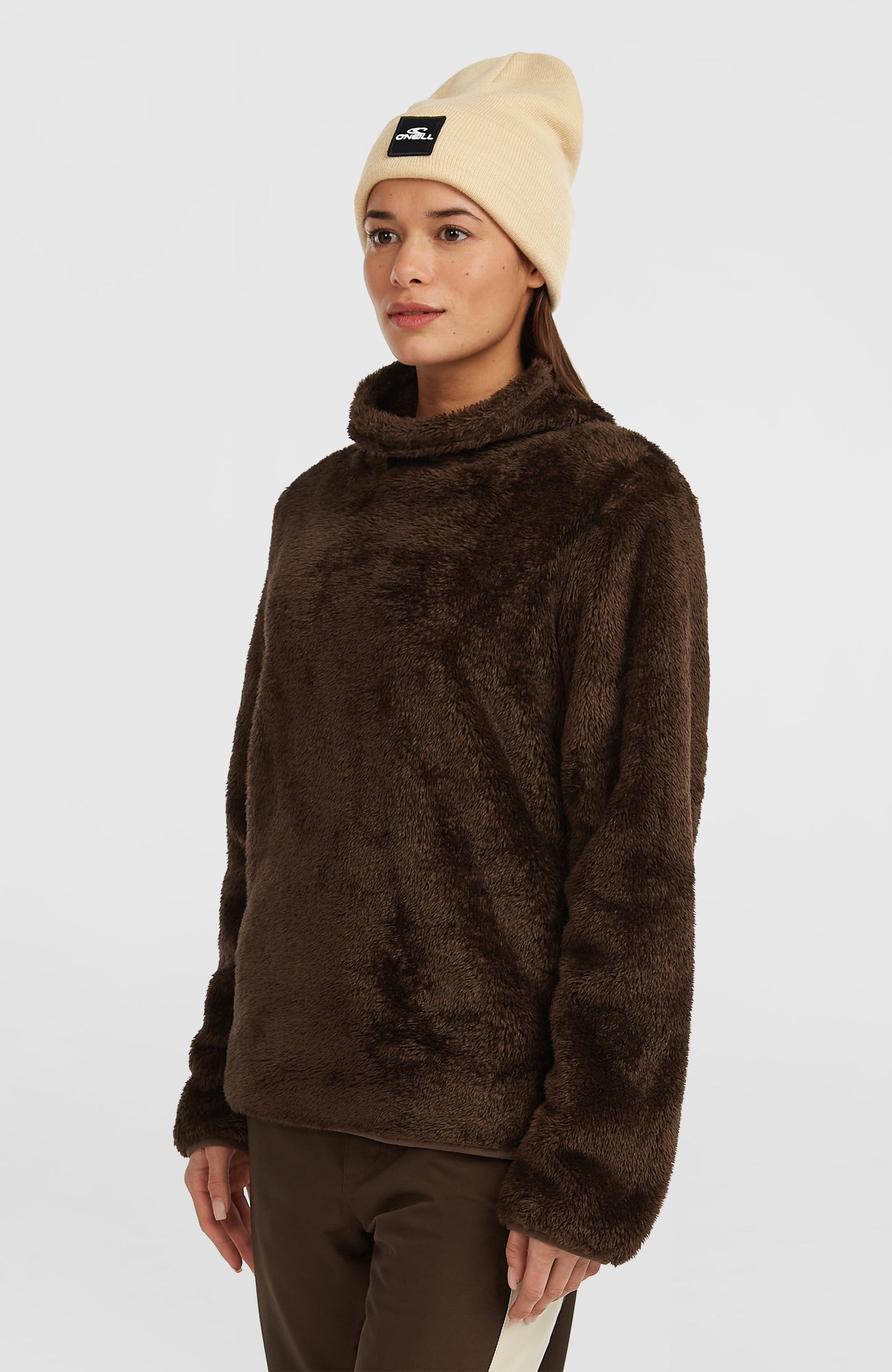 FWC'Cruz Fuzzy Fleece Women Coffee Bean
