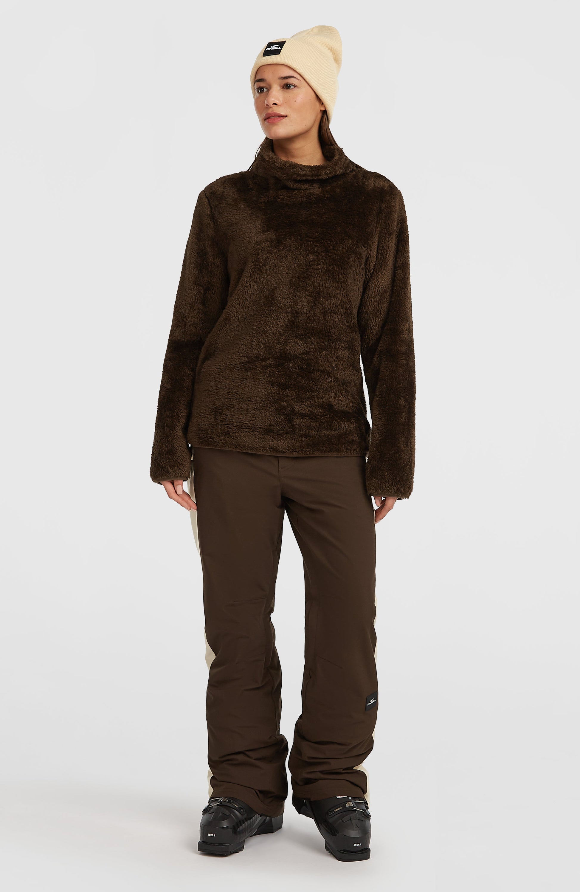FWC'Cruz Fuzzy Fleece Women Coffee Bean