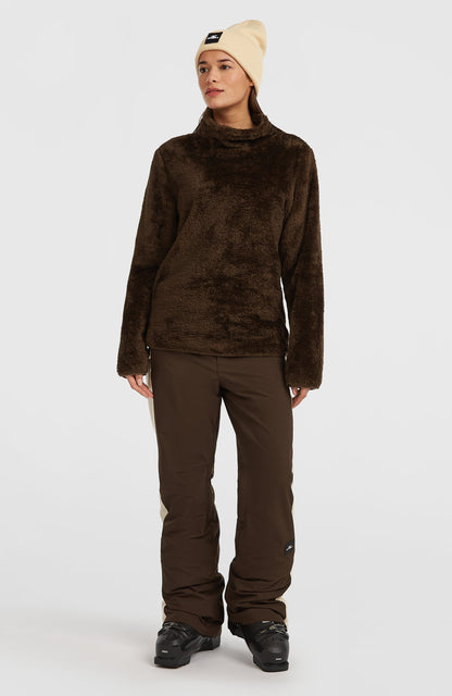 FWC'Cruz Fuzzy Fleece Women Coffee Bean