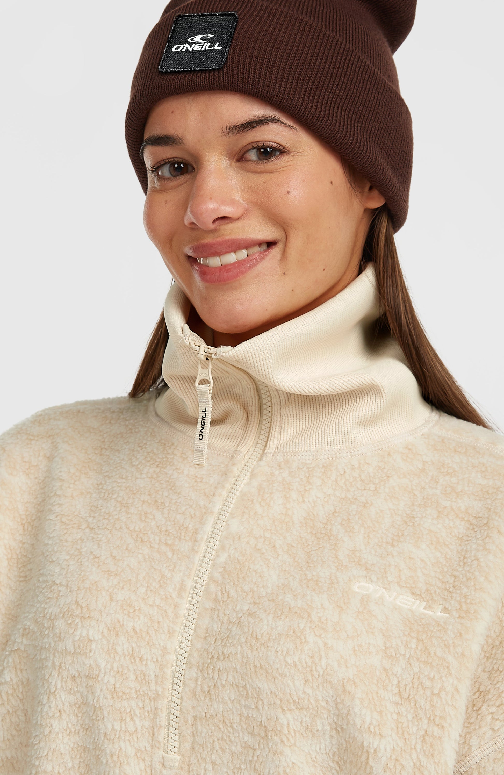 Must-Have Half-Zip Fleece Women Macaron Animalica
